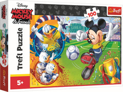 PUZZLE TREFL 100 MICKEY MOUSE PE TERENUL DE SPORT