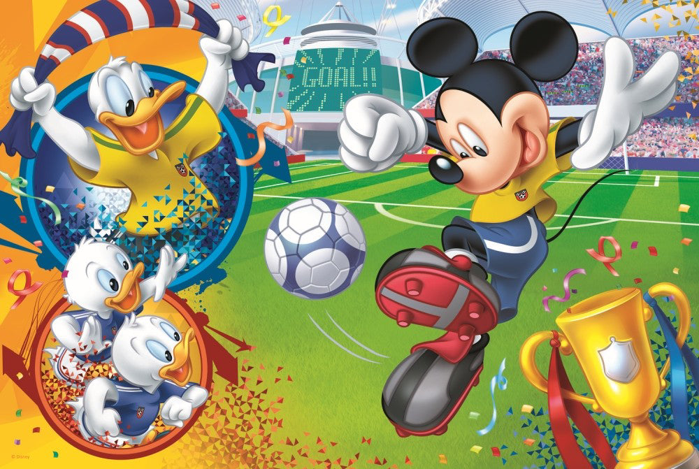 PUZZLE TREFL 100 MICKEY MOUSE PE TERENUL DE SPORT