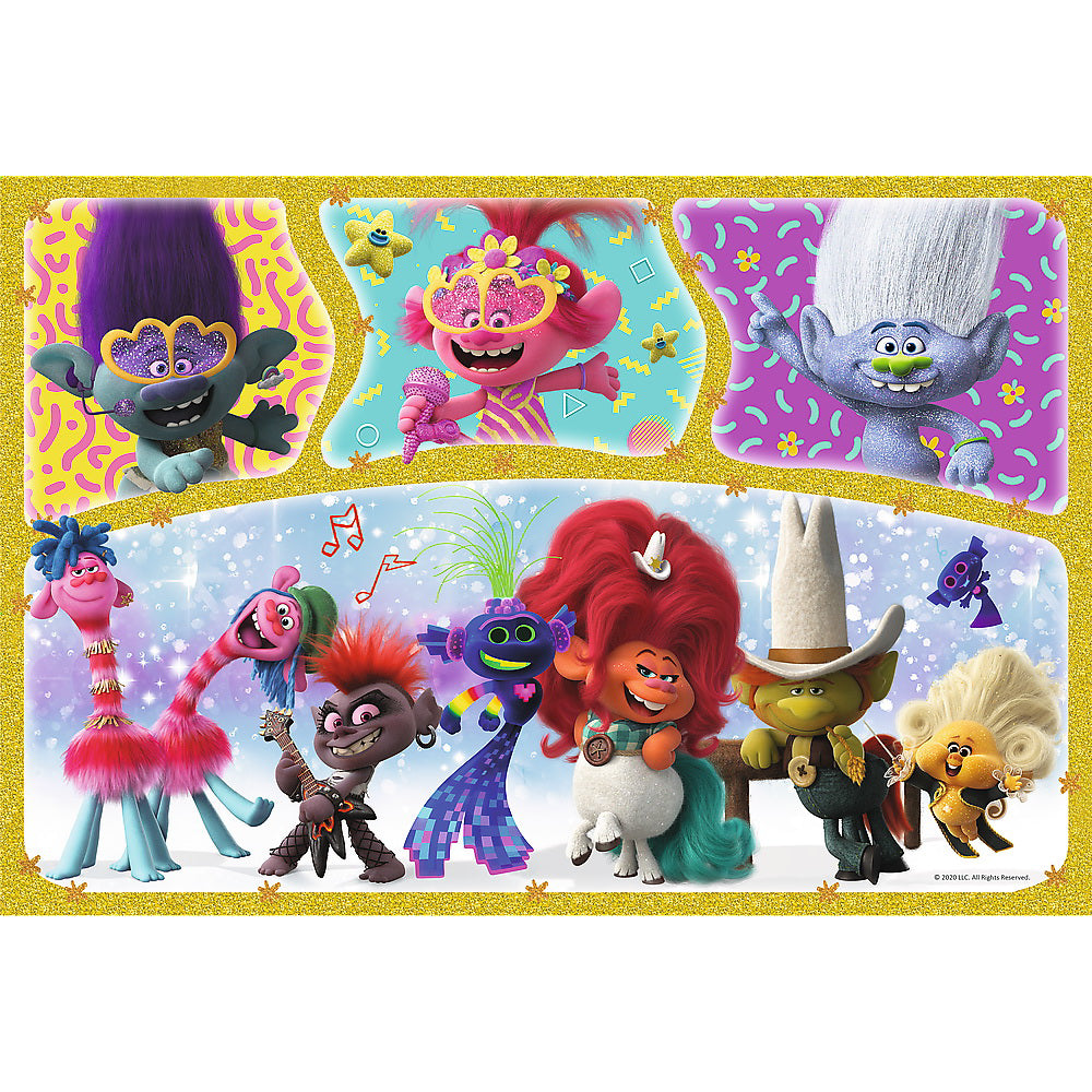 PUZZLE TREFL 160 LUMEA FERICITA A TROLILOR