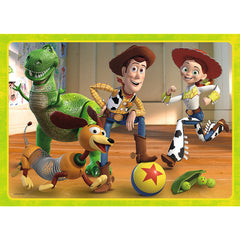 PUZZLE TREFL 4IN1 EROII TOYSTORY4 IN ACTIUNE