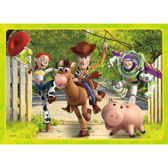 PUZZLE TREFL 4IN1 EROII TOYSTORY4 IN ACTIUNE