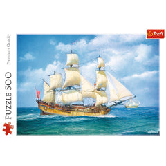 PUZZLE TREFL 500 CU CORABIA PE MAREA INVOLBURATA