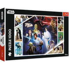 PUZZLE TREFL 1000 STAR WARS O GALAXIE FOARTE INDEPARTATA