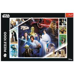PUZZLE TREFL 1000 STAR WARS O GALAXIE FOARTE INDEPARTATA