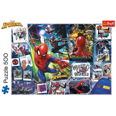 PUZZLE TREFL 500 POSTER CU SPIDER-MAN SUPEREROUL
