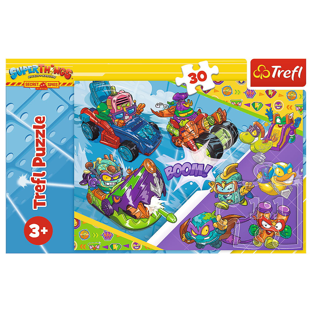 PUZZLE TREFL 30 ECHIPA SUPER THINGS