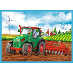 PUZZLE TREFL 4IN1 UTILAJE CONSTRUCTII