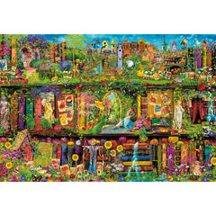 PUZZLE TREFL 1500 FAIRY BOOKCASE AIMEE STEWART
