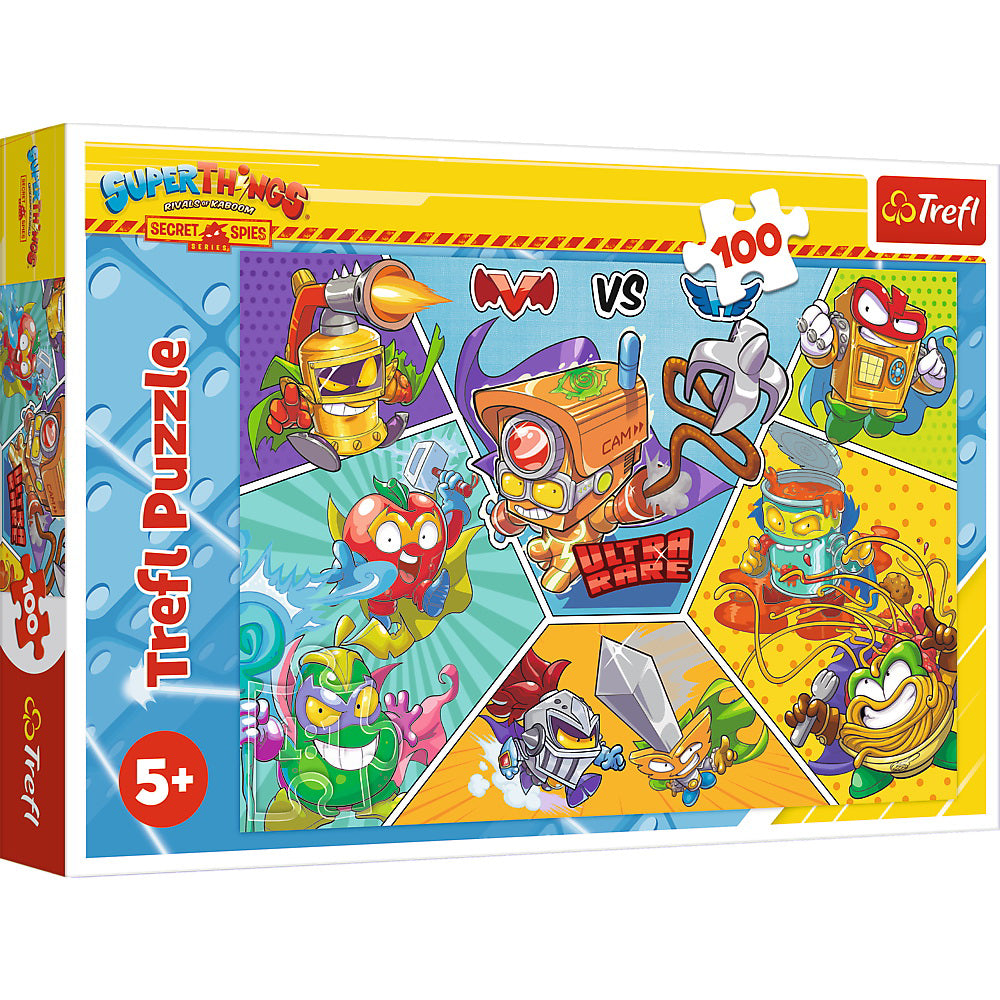 PUZZLE TREFL 100 SPIONII SECRETI IN ACTIUNE