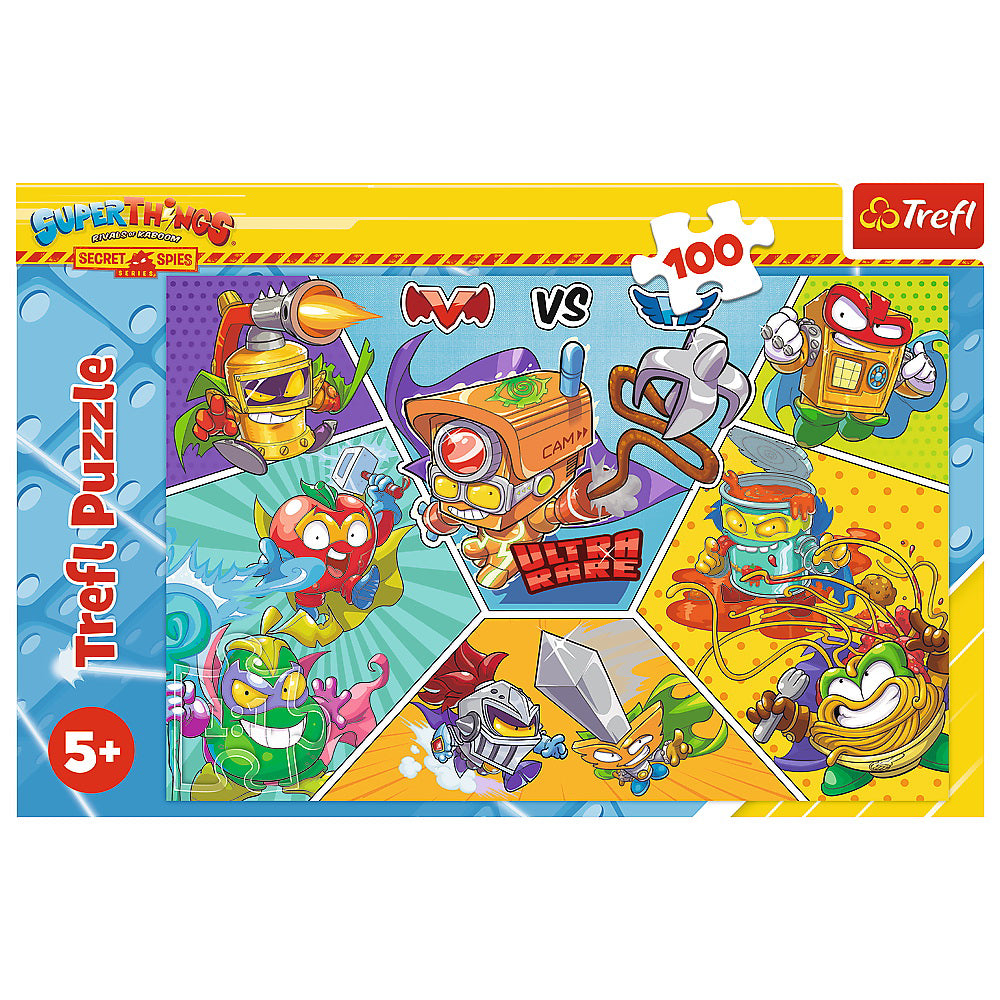 PUZZLE TREFL 100 SPIONII SECRETI IN ACTIUNE