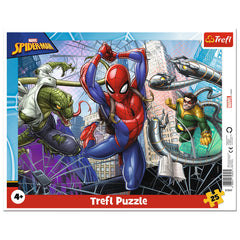 PUZZLE 25 PLANSA CURAJOSUL SPIDERMAN