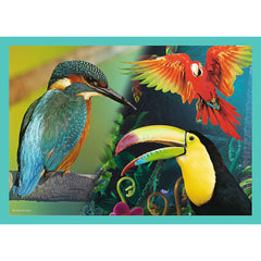 PUZZLE TREFL 4IN1 ANIMAL PLANET - MISTERIOASA LUMEA A ANIMALELOR