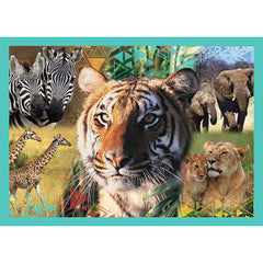 PUZZLE TREFL 4IN1 ANIMAL PLANET - MISTERIOASA LUMEA A ANIMALELOR