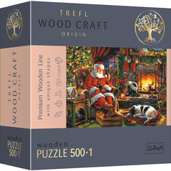 PUZZLE TREFL DIN LEMN 500+1 PIESE SEARA DE CRACIUN