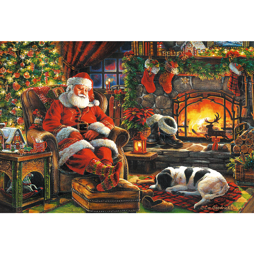 PUZZLE TREFL DIN LEMN 500+1 PIESE SEARA DE CRACIUN