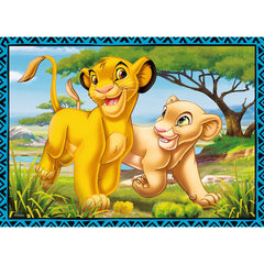 PUZZLE TREFL 4IN1 LION KING - AVENTURILE LUI SIMBA