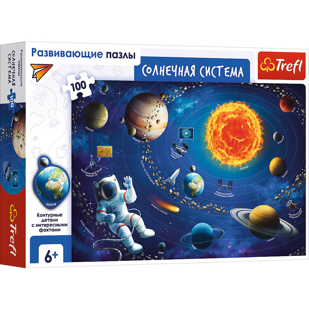 PUZZLE TREFL EDUCATIONAL 100 SISTEMUL SOLAR