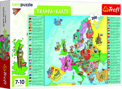 PUZZLE TREFL 200 EDUCATIONAL HARTA EUROPEI