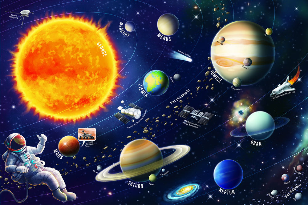 PUZZLE TREFL EDUCATIONAL 70 SISTEMUL SOLAR