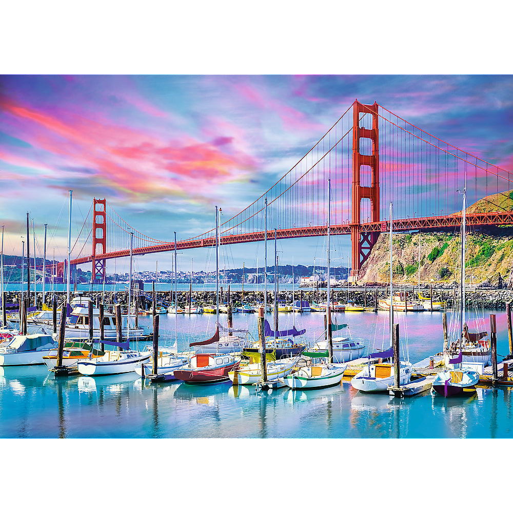 PUZZLE TREFL 2000 GOLDEN GATE SAN FRANCISCO
