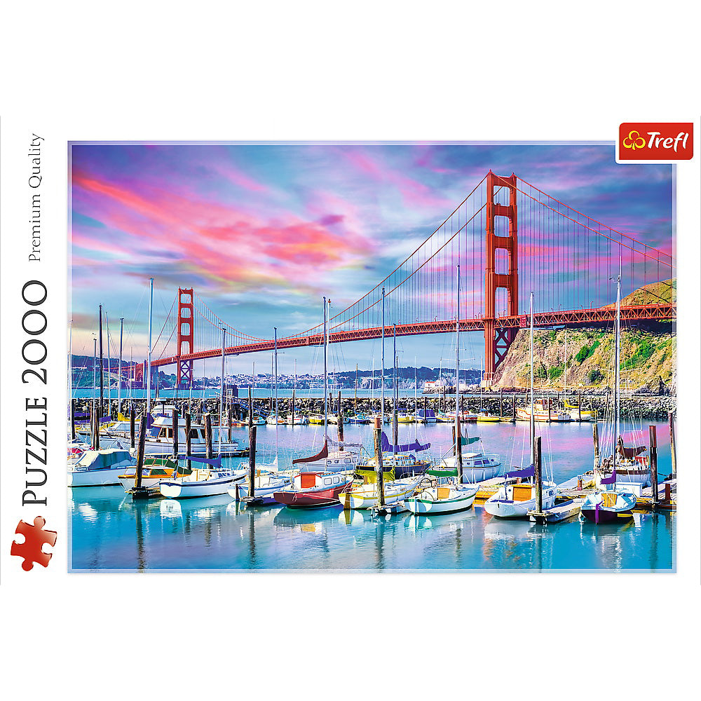 PUZZLE TREFL 2000 GOLDEN GATE SAN FRANCISCO