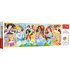PUZZLE TREFL 500 PANORAMA PRINTESELE DISNEY