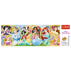 PUZZLE TREFL 500 PANORAMA PRINTESELE DISNEY
