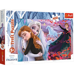 PUZZLE TREFL 100 FROZEN2 IMPREUNA PENTRU INTODEAUNA