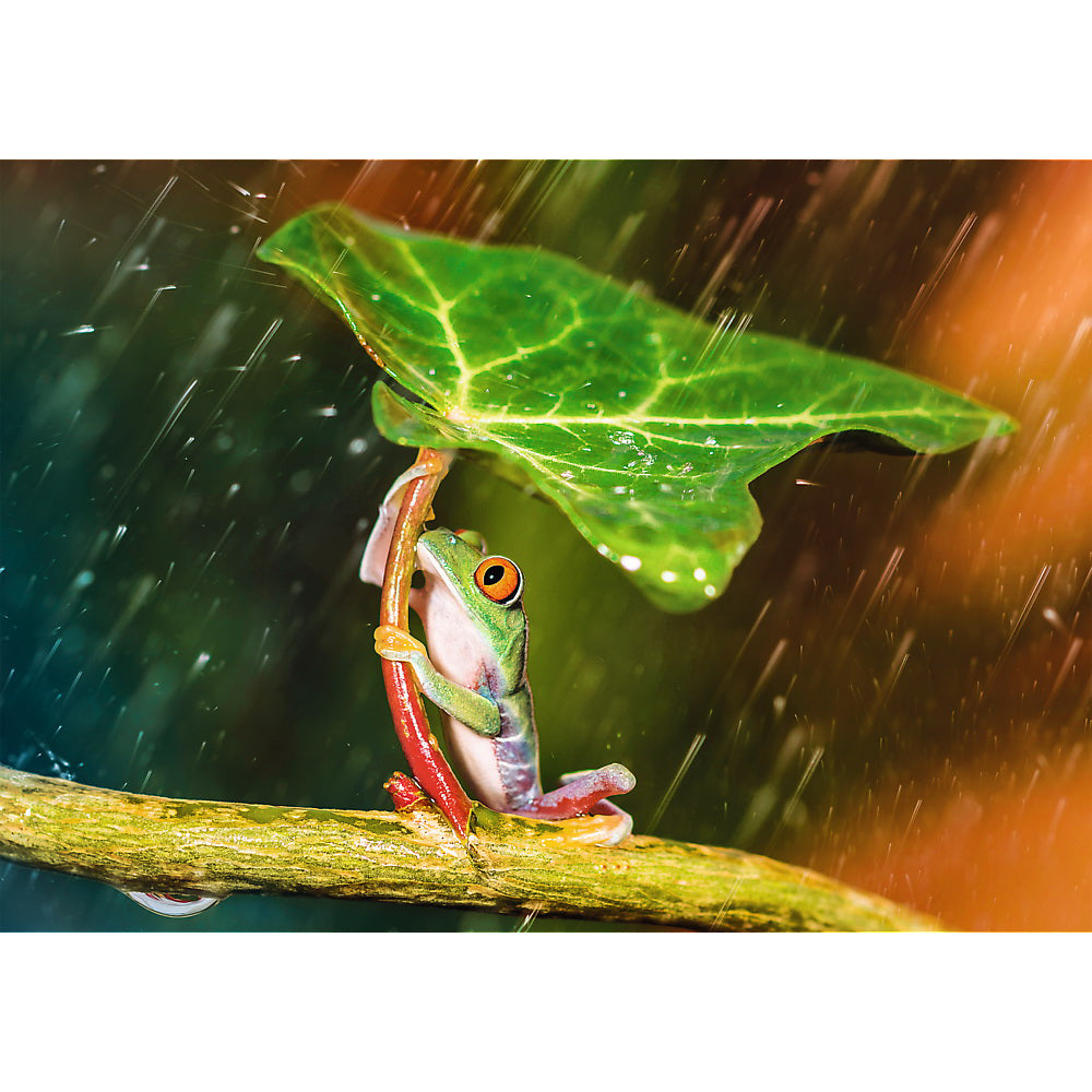 PUZZLE TREFL 500 UMBRELA VERDE