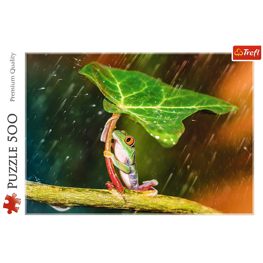 PUZZLE TREFL 500 UMBRELA VERDE