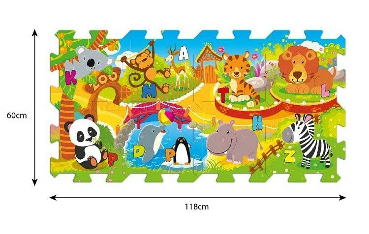 PUZZLE TREFL DIN SPUMA DISTRACTIE LA ZOO