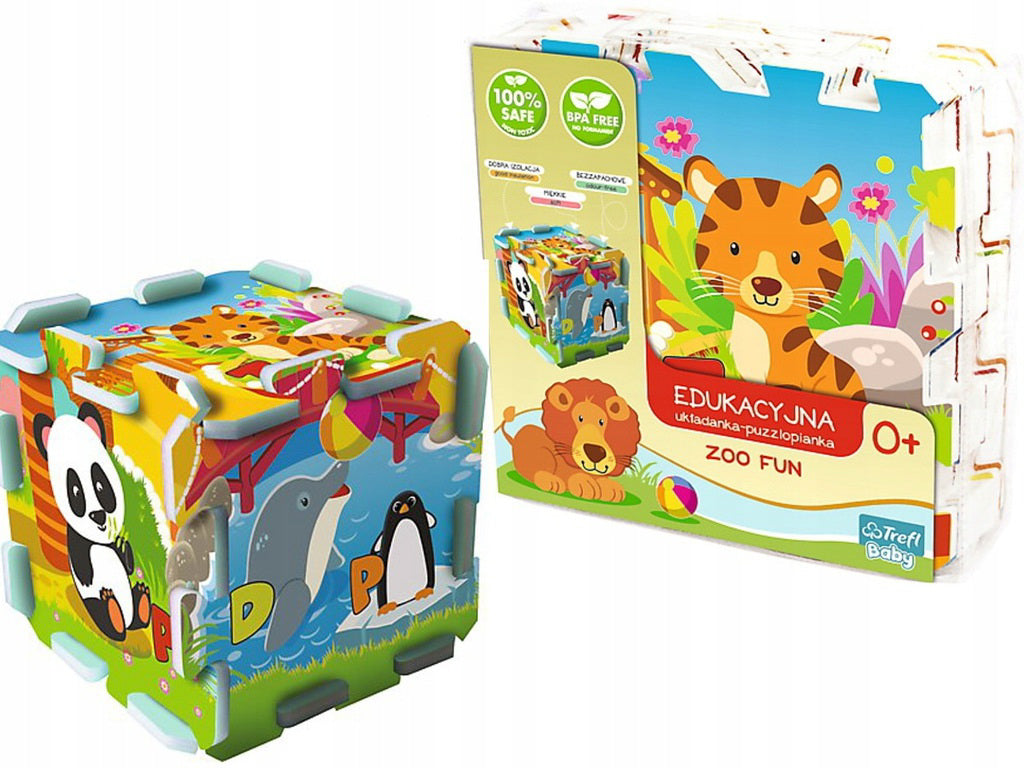 PUZZLE TREFL DIN SPUMA DISTRACTIE LA ZOO