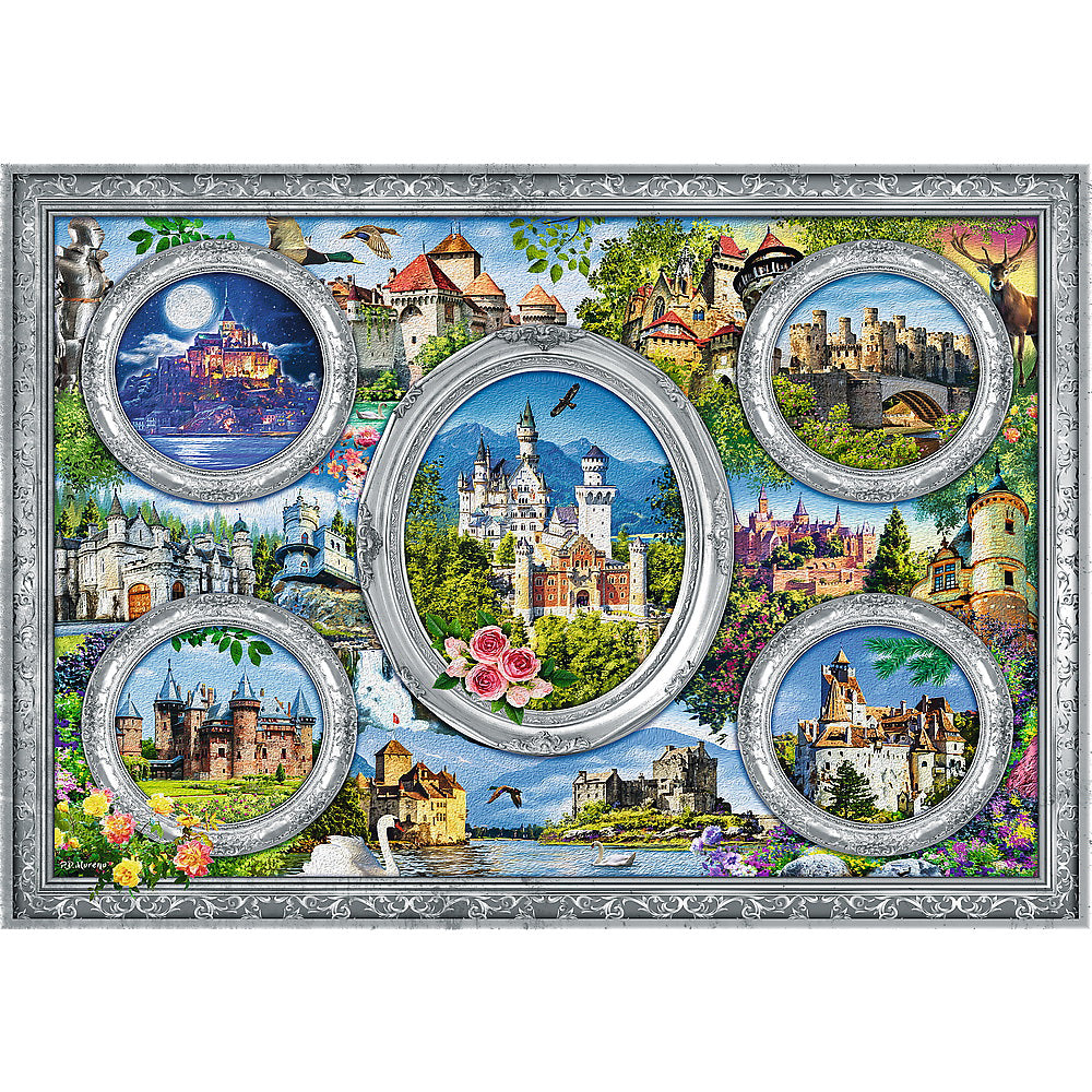 PUZZLE TREFL 1000 CASTELE CELEBRE