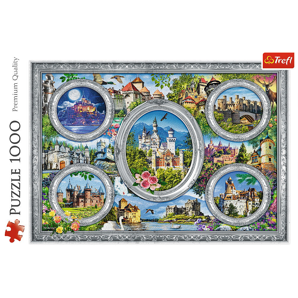 PUZZLE TREFL 1000 CASTELE CELEBRE