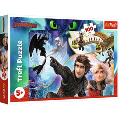 PUZZLE TREFL 100 PE TARMUL DRAGONILOR