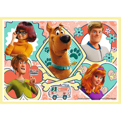 PUZZLE TREFL 4IN1 SCOOBY DOO SI PRIETENII