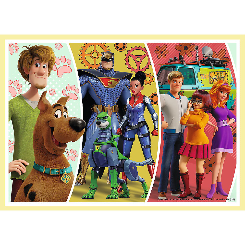 PUZZLE TREFL 4IN1 SCOOBY DOO SI PRIETENII
