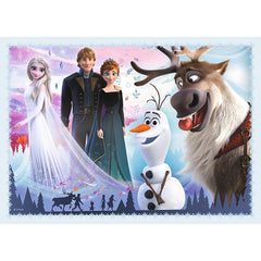 PUZZLE TREFL 4IN1 FROZEN2 PADUREA MAGICA