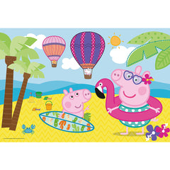 PUZZLE TREFL 24 MAXI PEPPA PIG IN VACANTA