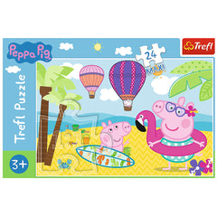 PUZZLE TREFL 24 MAXI PEPPA PIG IN VACANTA