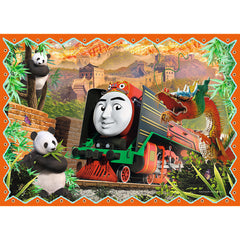 PUZZLE TREFL 4IN1 THOMAS CALATORIE IN JURUL LUMII
