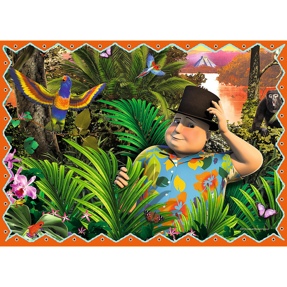 PUZZLE TREFL 4IN1 THOMAS CALATORIE IN JURUL LUMII