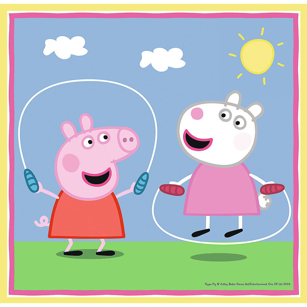 PUZZLE TREFL 3IN1 PEPPA PIG ACTIVITATI SCOLARE