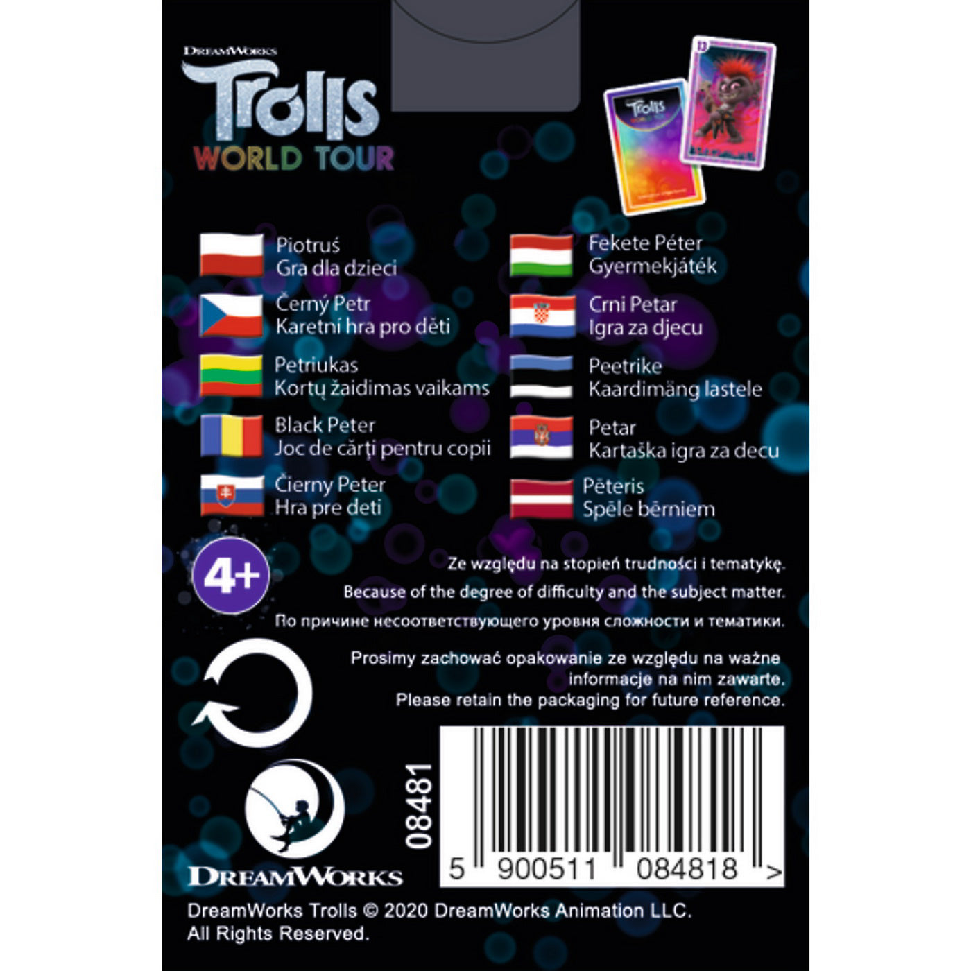 CARTI DE JOC PACALICI TROLLS