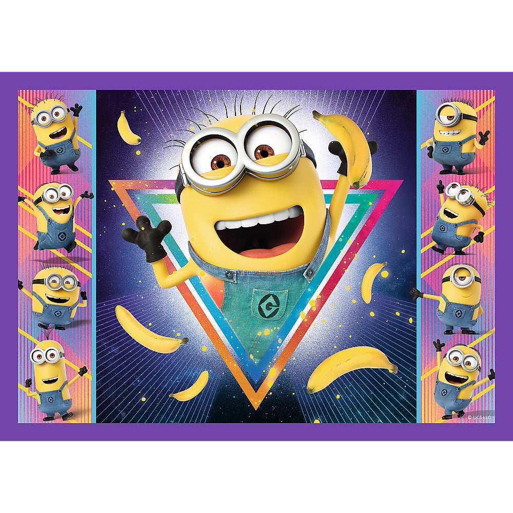 PUZZLE TREFL 4IN1 IN LUMEA MINIONILOR