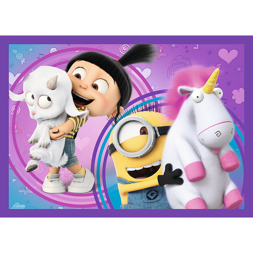 PUZZLE TREFL 4IN1 IN LUMEA MINIONILOR