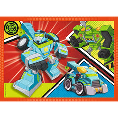 PUZZLE TREFL 4IN1 ACADEMIA ROBOTILOR TRANSFORMERS