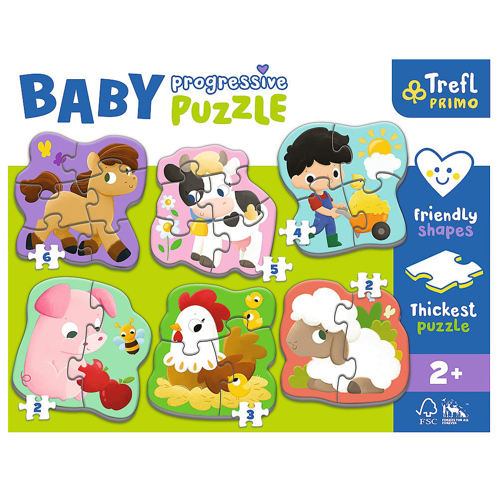 PUZZLE TREFL PRIMO BABY PROGRESSIVE FERMA