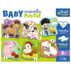 PUZZLE TREFL PRIMO BABY PROGRESSIVE FERMA