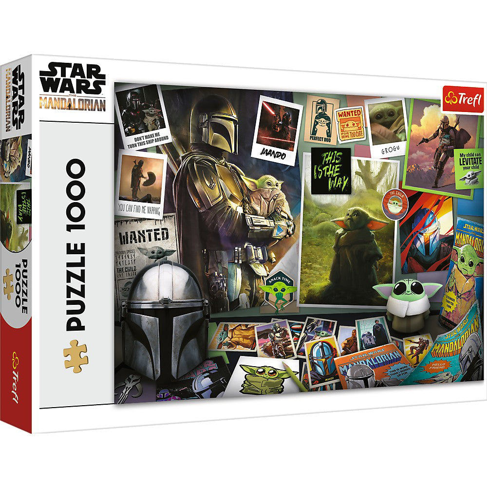 PUZZLE TREFL 1000 STAR WARS MANDALORIANUL